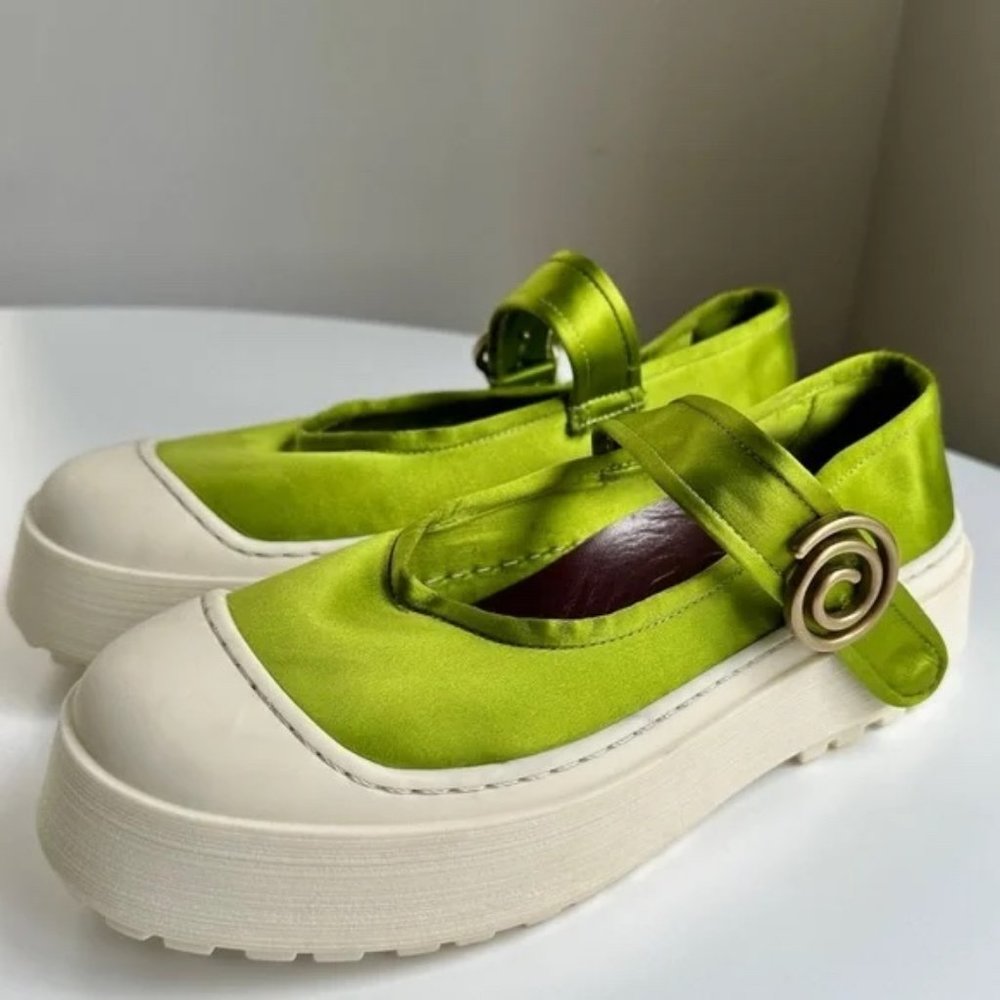 STAUD MARY JANE SNEAKERS